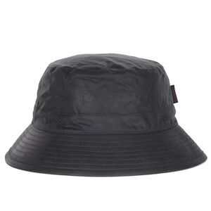Barbour Bucket Hat Navy Wax